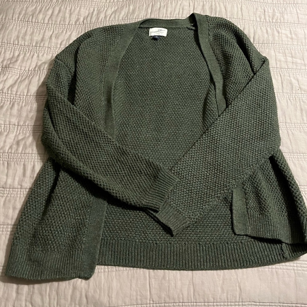 Target Green Cardigan
